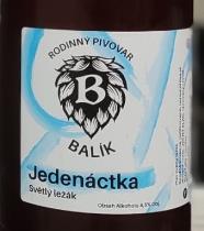 pivo Jedenáctka