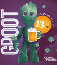 pivo Morava Groot - světlý ležák 13°