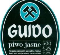 pivo Guido Jasne - světlý ležák 11°