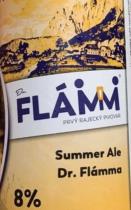 pivo Summer Ale Dr. Flámma 8°