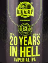 pivo 20° Years in Hell - Imperial IPA
