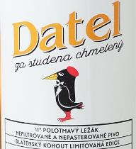 pivo Datel - polotmavý ležák 11°