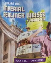 pivo PopArt #03: Imperial Berliner Weisse z Agrestem