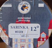pivo Sarinka Weizen 12°