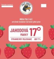 pivo Jahodová Makky - Milkshake IPA 17°