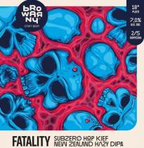 pivo Fatality - New Zealand Hazy DIPA 18° 