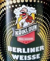 pivo Křikloun Berliner Weisse
