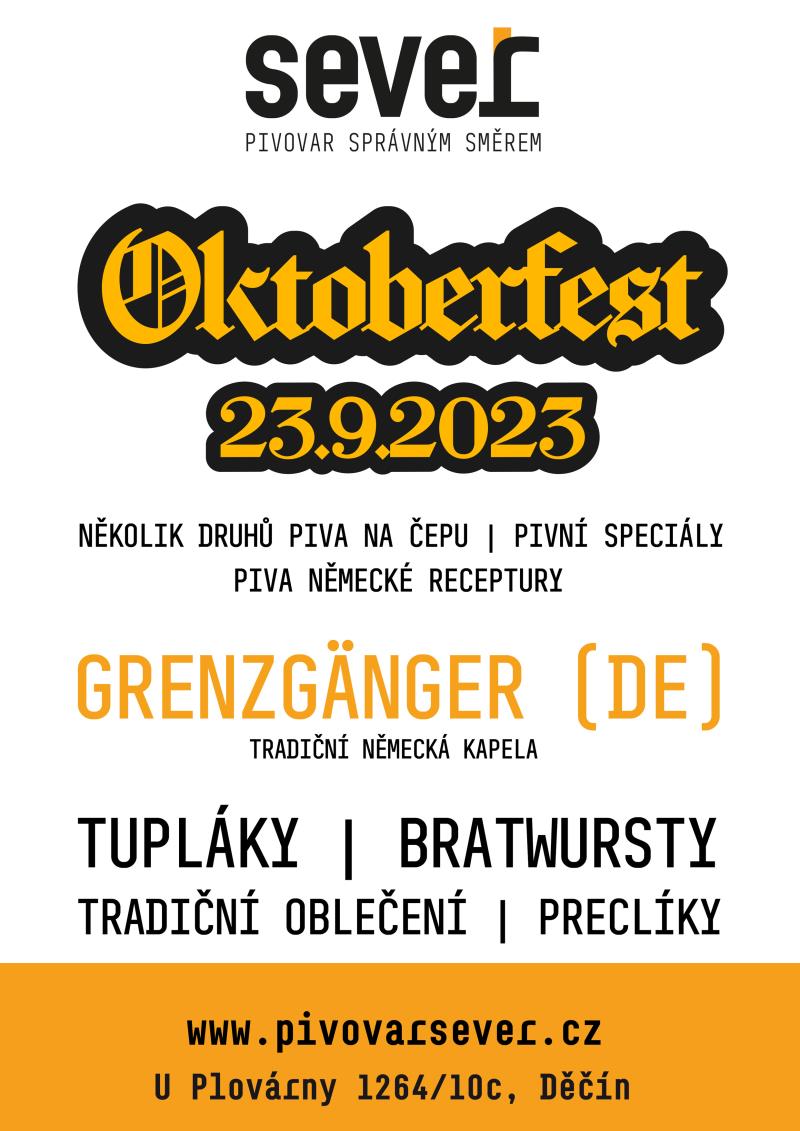 Oktoberfest v Pivovar Sever (Děčín) - upoutávka