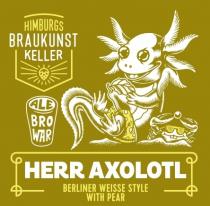 pivo Herr Axolotl with Pear - Berliner Weisse