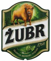 pivo Żubr - světlý ležák 