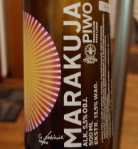 pivo Marakuja - světlý ležák 13°