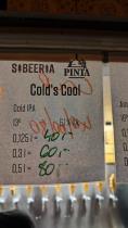 pivo Sibeeria/Pinta Cold´s Cool 13°