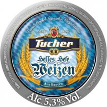 pivo Tucher Helles Hefe Weizen - pšeničné