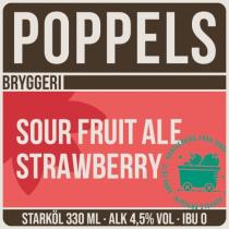 pivo Poppels Sour Fruit Ale Strawberry