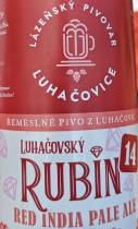 pivo Luhačovský Rubín - Red IPA 14°