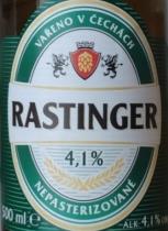 pivo Rastinger Nepasterizované - světlé výčepní