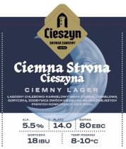 pivo Ciemna Strona Cieszyna - tmavý ležák 14°