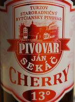 pivo Cherry - Višňový Speciál 13°