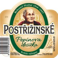 pivo Postřižinské Pepinova desítka 10°