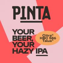pivo Your Beer: Your Hazy IPA Citra, HBC 586.......