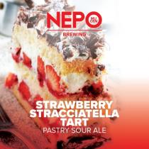 pivo Strawberry Stracciatella Tart - Pastry Sour 