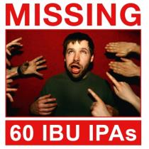 pivo 59,46589 IBU | missing series 1/5 