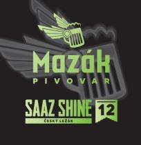 pivo Mazák Saaz Shine - světlý ležák 12°