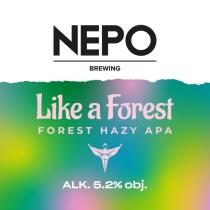 pivo LIKE A FOREST - Hazy APA