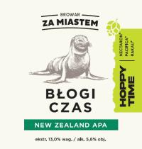 pivo Błogi Czas - New Zealand APA 13°