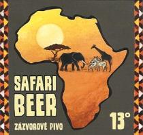 pivo Safari Beer zázvorové pivo 13°