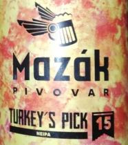 pivo Mazák Turkey's Pick NEIPA 15°