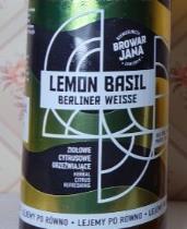 pivo Lemon Basil Berliner Weisse