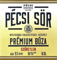 pivo Pécsi Prémium Búza - pšeničné 12°