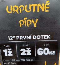 pivo První Dotek - světlý ležák 12°