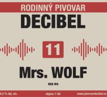 pivo Mrs. Wolf Red IPA 11°