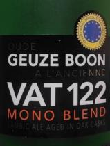 pivo Oude Geuze Boon à l'Ancienne - Vat 122 Mono Blend 