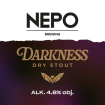 pivo Darkness - Dry Stout 12°