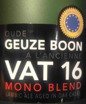 pivo Oude Geuze Boon à l'Ancienne - Vat 16 Mono Blend