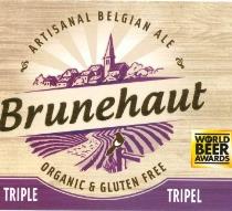 pivo Brunehaut Triple Organic & Gluten Free