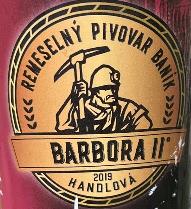 pivo Barbora - polotmavý ležák 11°