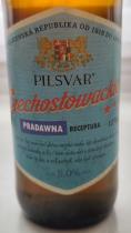 pivo Pilsvar Czechoslowackie