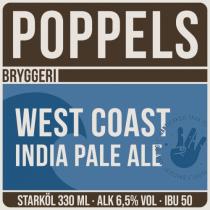 pivo Poppels West Coast IPA