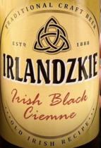 pivo Irlandzkie Irish Black Ciemne - tmavý ležák