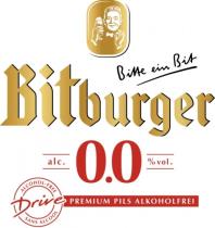 pivo Bitburger Drive 0,0% Alkoholfreies Pils