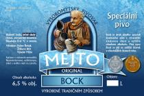 pivo Mejto Bock 15°