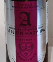 pivo Amora Preta Single Hop Session Hazy IPA 11°