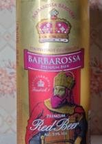 pivo Barbarossa Premium Redline