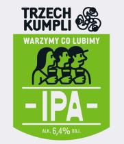 pivo IPA Trzech Kumpli