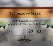 pivo Heřmanický ležák 12° Bezový