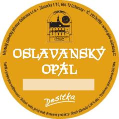 pivo Oslavanský Opál 10°